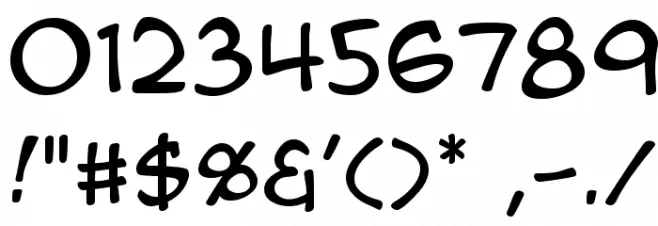 Anime Ace 2.0 BB Fonte OUTROS PERSONAGENS