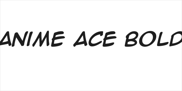 Anime Ace Bold Logo