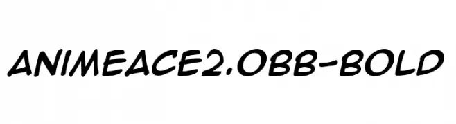 AnimeAce2.0BB-Bold  Скачать бесплатные шрифты
