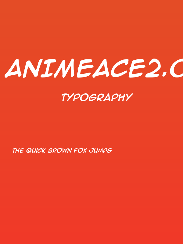 AnimeAce2.0BB-Bold Poster