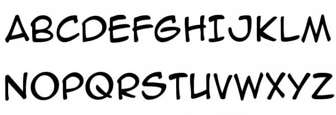 AnimeAce2.0BB Schriftart Groß