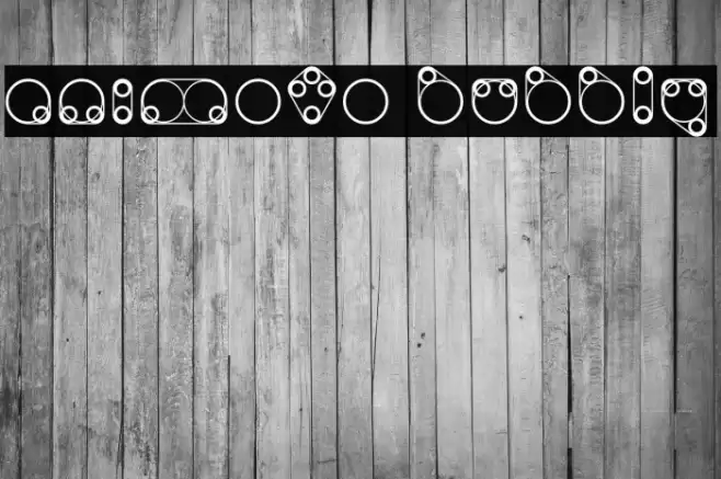 Animoto Bubbly Font examples