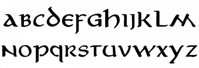 Aniron Bold Шрифта ВЕРХНИЙ