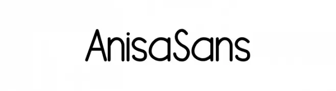 AnisaSans  Descarca Fonturi Gratis