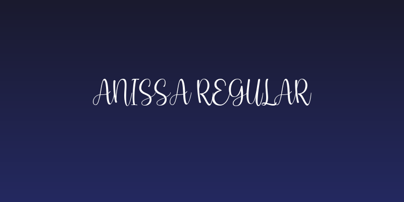 Anissa Regular Social Header