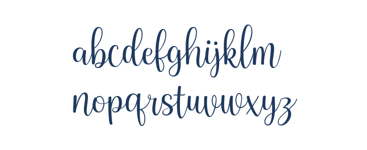 Anissa Regular Lowercase