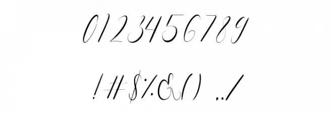 Anita Jane Font OTHER CHARS