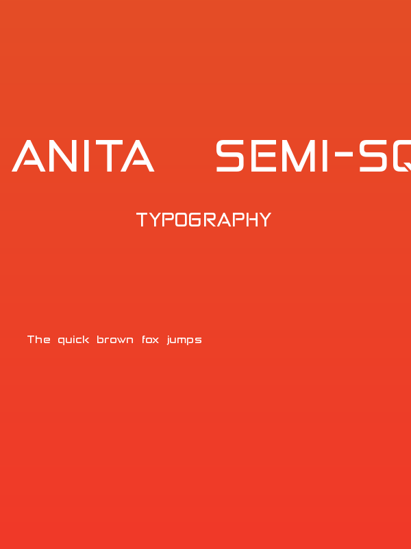 Anita  Semi-square Poster