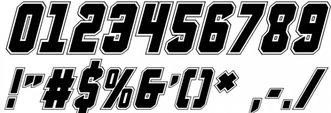 Anitlles Academy Italic Font Alte caractere