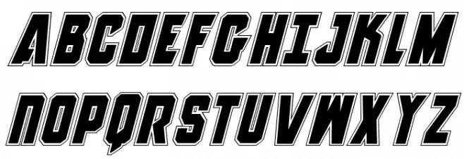 Anitlles Academy Italic Fuentes MAYÚSCULAS