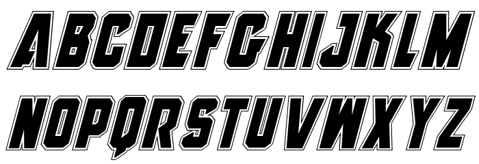 Anitlles Academy Italic Font Litere mici
