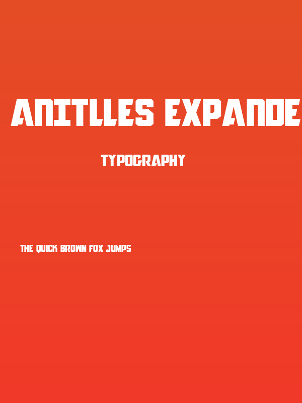 Anitlles Expanded Poster