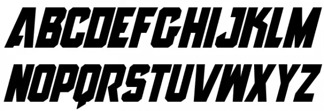 Anitlles Italic Font Litere mici