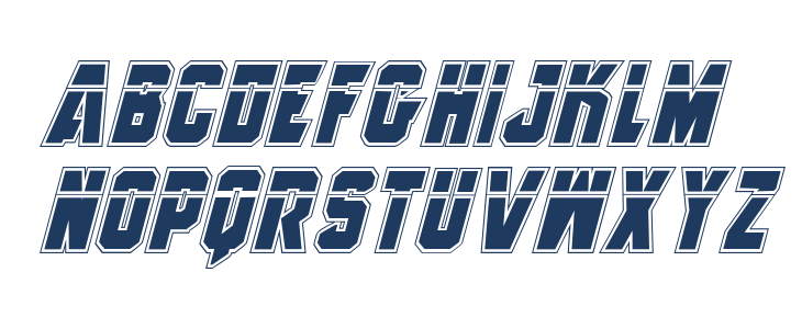 Anitlles Laser Academy Italic Lowercase