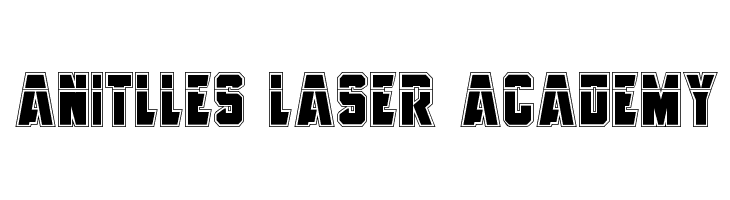 Anitlles Laser Academy  免费字体下载