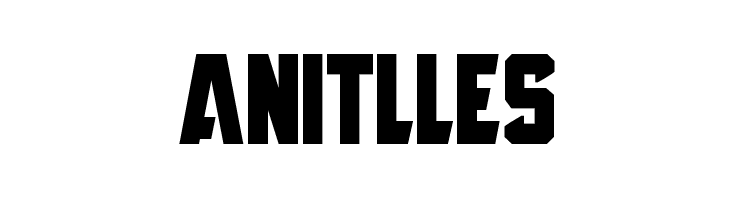Anitlles  Descarca Fonturi Gratis