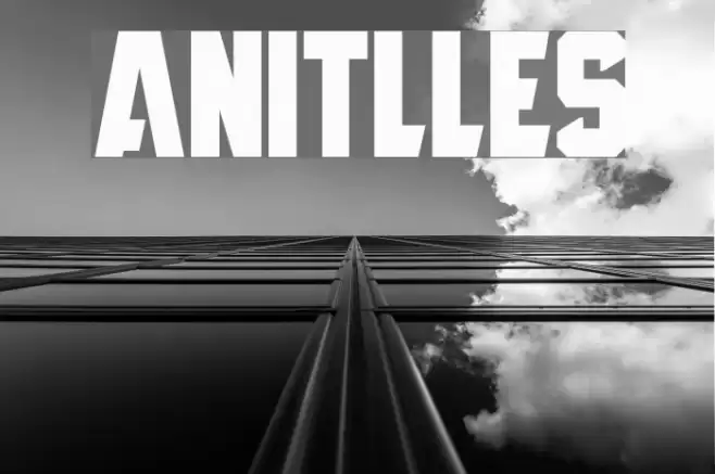 Anitlles Font examples