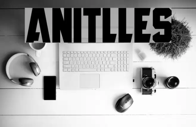 Anitlles Font examples