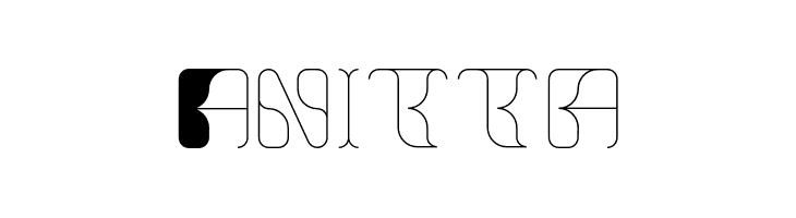 Anitta  font caratteri gratis