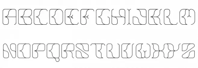 Anitta Schriftart Kleinbuchstaben