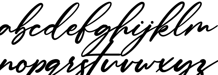 Anitto Font LOWERCASE