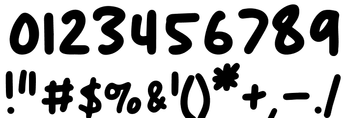 Anitype Journal 2 Font OTHER CHARS