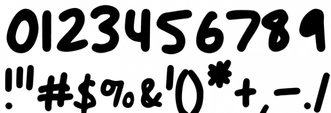 Anitype Journal 4 Font OTHER CHARS