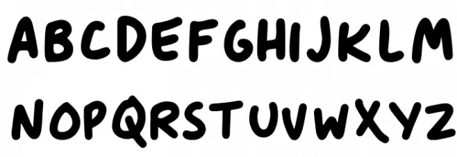 Anitype Journal 5 Font Litere mari