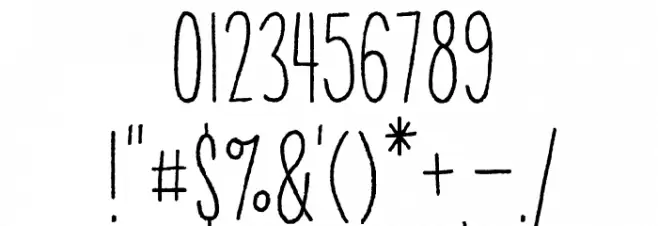 Anitype Redwood 2 Font OTHER CHARS