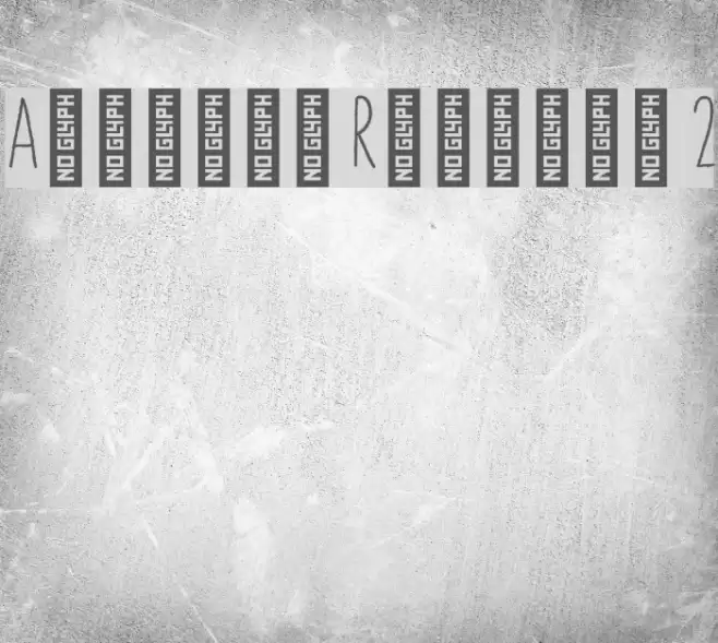 Anitype Redwood 2 Font examples