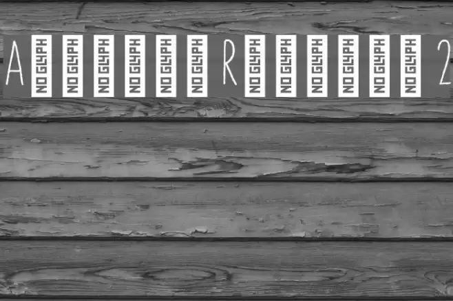 Anitype Redwood 2 Font examples