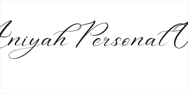 Aniyah Personal Use Logo
