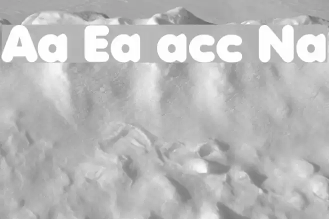 Anja Eliane accent Nornal Font examples