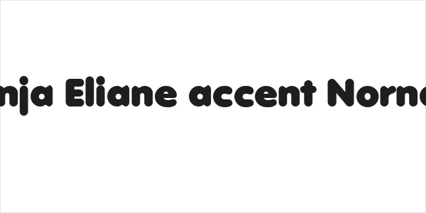 Anja Eliane accent Nornal Logo