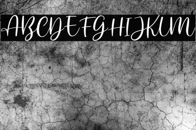 AnjaniScriptDEMO Font examples