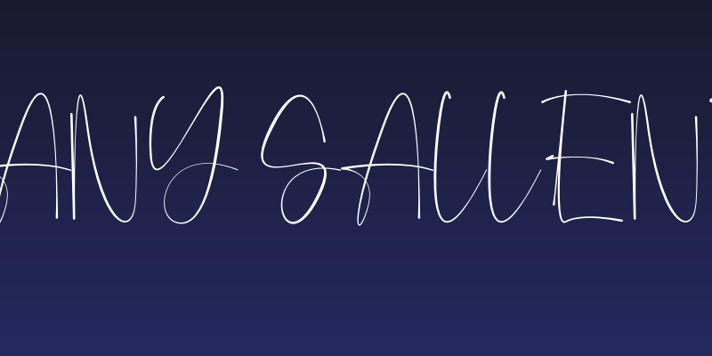 Anjany Sallentiny Social Header