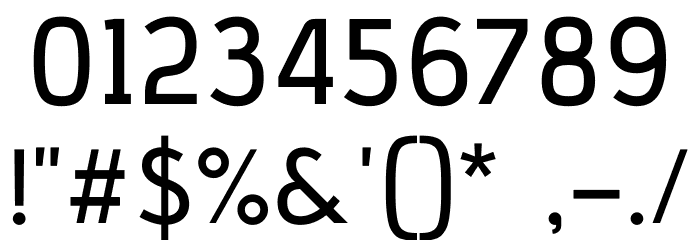 Anjara Font OTHER CHARS