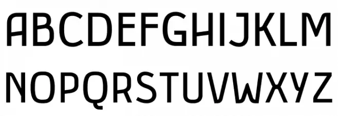 Anjara Шрифта ВЕРХНИЙ