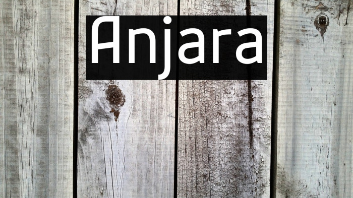 Anjara Example 1
