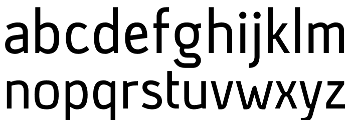 Anjara Font LOWERCASE