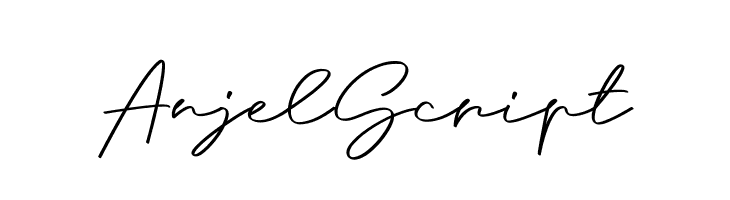 Anjel Script  免费字体下载
