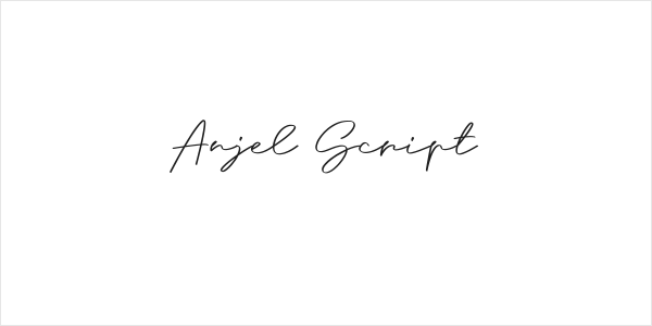 Anjel Script Logo