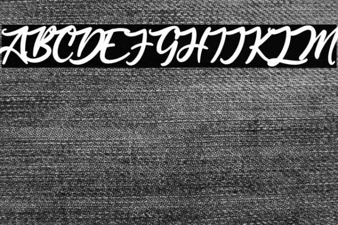 Anjelica Script Шрифта examples