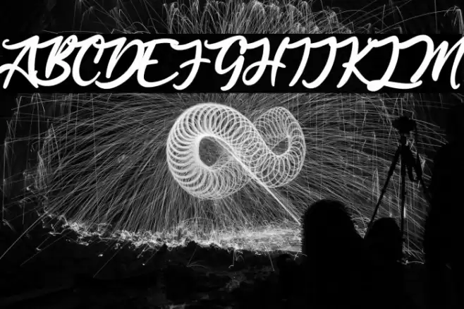 Anjelica Script Шрифта examples