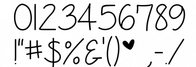 Anjelika Rose Thin Шрифта ДРУГИЕ символов