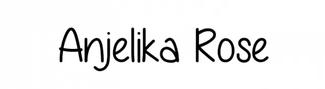 Anjelika Rose  Frei Schriftart Herunterladen