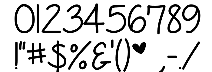 Anjelika Rose Font OTHER CHARS