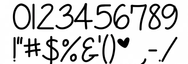 Anjelika Rose Font OTHER CHARS