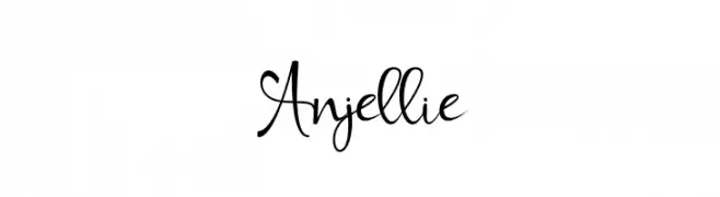 Anjellie  नि: शुल्क फ़ॉन्ट्स डाउनलोड