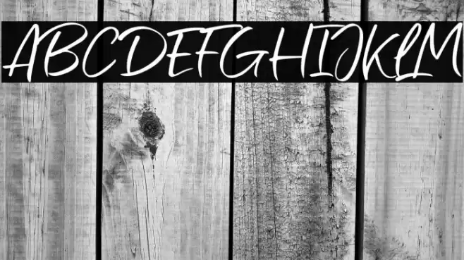 Anjhay Font examples